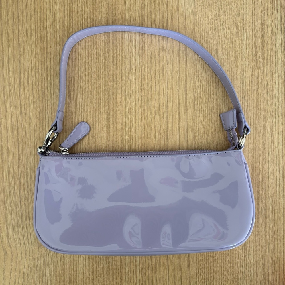 Urban Outfitters Purple Vegan Leather Shoulder Bag Handbag Purse - Picture 14 of 16